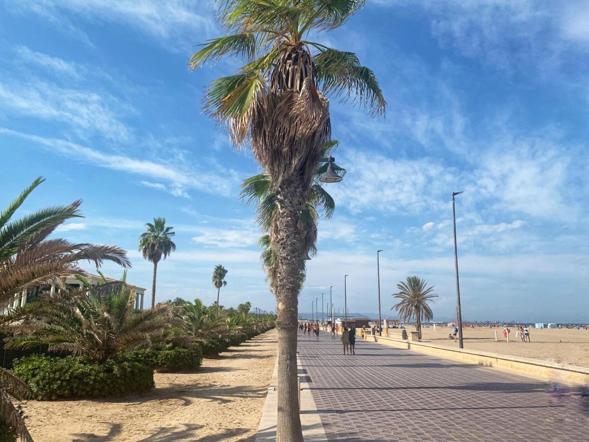 Espectacular Apartamento A 100Mt De La Playa Las Arenas Valencie Exteriér fotografie